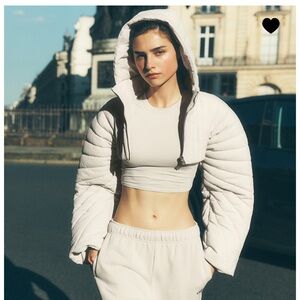 Alo Quilted Starlight Puffer Shrug